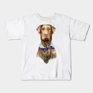 Chocolate lab Kids T-Shirt